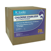 Robelle front label on 28-pound bag showing product name and benefits