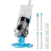 ROBOKLEEN front view showing vacuum head and intake, clear cleaning performance
