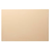ROCKSHEAT front view of rectangular pizza stone showing full baking surface and edges, durable