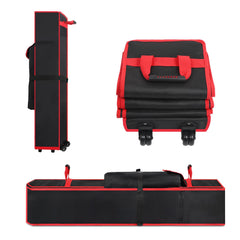 Roetelo front view of packed canopy bag showing compact storage benefit