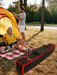 Roetelo ergonomic handle and adjustable strap for comfortable carrying