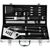 ROMANTICIST open aluminum case showing organized tool layout and easy transport benefit