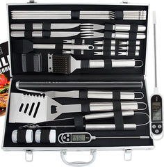 ROMANTICIST case open showing organized 28-piece kit and easy transport