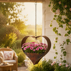 Romooa hanging on balcony showing decorative greenery and space-saving benefit