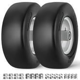 RONPOW front view wheel assembly showing clean fit and durable construction