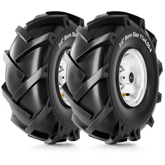 RONPOW front view wheel assembly showing ready-to-install durability