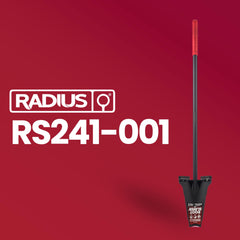 Root Slayer RS241 serrated blade close-up cutting roots efficiently