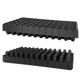 RooTrimmer front view of 72 cell tray showing sturdy build and organized cells