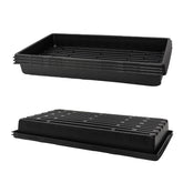 RooTrimmer front view of five stacked trays showing size and pack benefit