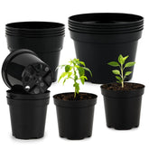 RooTrimmer front view of 15-pack pots showing sizes and stackability for space-saving