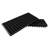 RooTrimmer front view showing ten 128-cell trays, durable and space-saving