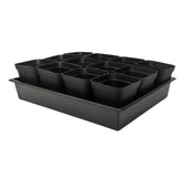 RooTrimmer front packaging showing full 60-pot and 5-tray set, ideal for starter gardens