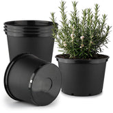 RooTrimmer front view of 16-inch pot showing capacity and shape benefit