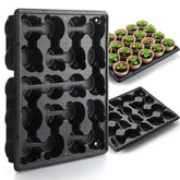 RooTrimmer front view showing all 20 cells and organized pot support