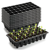 RooTrimmer front view of 32-cell tray showing cell layout and durable walls for organized propagation