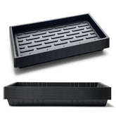 RooTrimmer front view showing full 21×11 tray and stable flat base for propagation