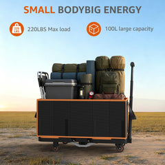 ROSONG removable bag detail demonstrating washable fabric convenience