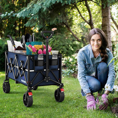ROSONG wagon folded compact in car trunk for space-saving convenience