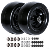 Roueoo front view of tire and rim showing size and fit for quick identification and confidence