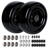 Roueoo front view of assembled 11x4.00-5 tire showing durability benefit
