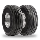 RRQ front view of 10-inch solid wheel showing robust construction and reliability