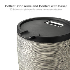 RTS Home Accents removable lid with screen detail for easy cleaning benefit