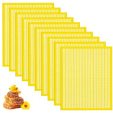 Rtteri front view of ten yellow excluders showing quantity and packaging benefit