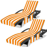Ruikyhom front view showing striped cover and fitted fit benefit comfort
