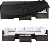 Ruimoy front view full coverage protecting patio furniture and preventing water damage