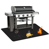 rumlick front view large grill mat protects deck from sparks