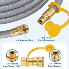 Rushare close-up of solid brass connector demonstrating corrosion resistance