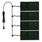 Ruyyi front packaging showing four mats and benefits of uniform heat
