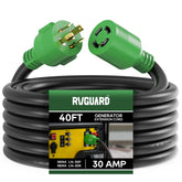 RVGUARD twist-lock front connector showing secure connection benefit
