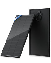 Rvpozwer 200W panel front view showing full-module efficiency benefits
