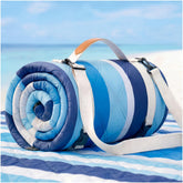 RYCHIC blanket front view showing full size and design, ideal for group picnics