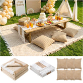 RYCHIC front view of blanket set showing complete kit and easy grab convenience