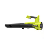 RYOBI front packaging showing tool-only blower and compatibility benefit