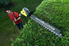 RYOBI close-up of 45cm diamond-ground blade for clean precise cuts