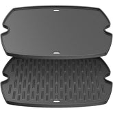 SafBbcue 7583 front view showing robust cast iron and precise fit for Weber