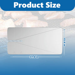 SafBbcue BAC818 single liner laid flat showing full coverage protection