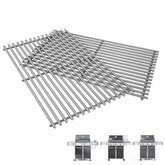 SafBbcue front view showing two replacement grates, professional fit and finish