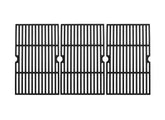 SafBbcue front view of two 16.5 inch grates showing fit and durability