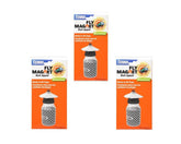 Safer Victor front packaging showing three M383 bait packets and clear labeling, easy storage benefit