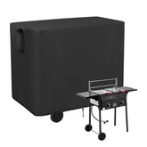 Safipotts front view of fryer cover showing full waterproof protection