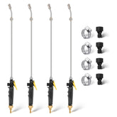 Saillong front view of four 29-inch wands showing durable construction and value