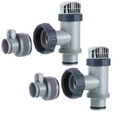 Saillong front view of plunger valve kit showing complete set and ease of use