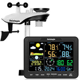 sainlogic front display showing large readable weather data and quick reference