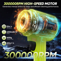 SakerPlus held in hand to show scale and lightweight design for reduced fatigue benefit