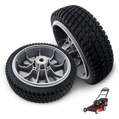 sanbaiyi front wheel assembly front view showing fit and easy replacement