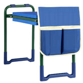 sancat front view of garden kneeler seat showing sturdy frame and pad for comfortable gardening